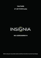 Insignia NS32DD200NA14 TV Operating Manual